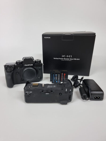 Fujifilm-X-H1-Geh-ause-und-Batteriegriff-in-Originalverpackung-mit-3-Monaten-Garantie