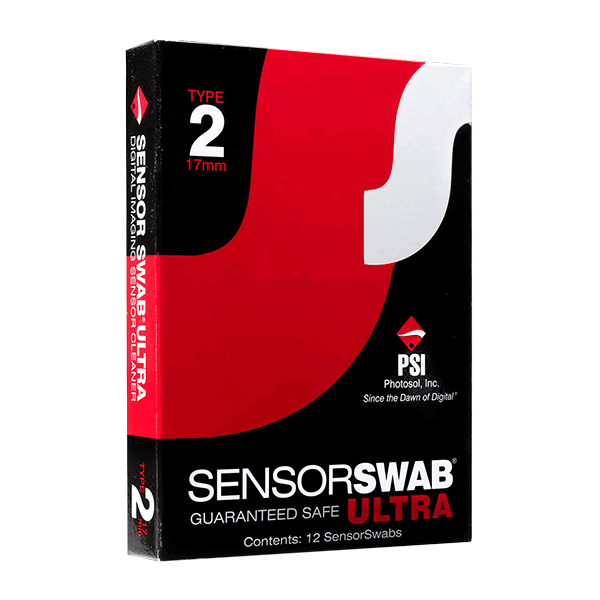 Photographic Solutions Type 2 Sensor Swab Ultra 12-Pack, 17mm