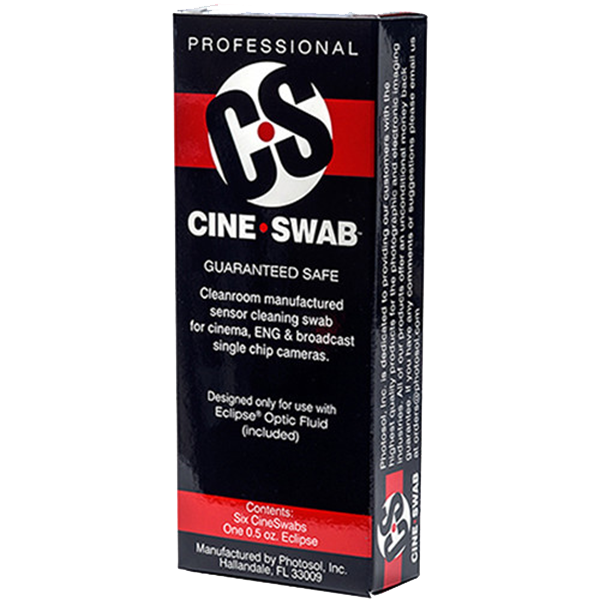 Cine Sensor Swab Kit zu 24mm oder Super 35 Video Kameras