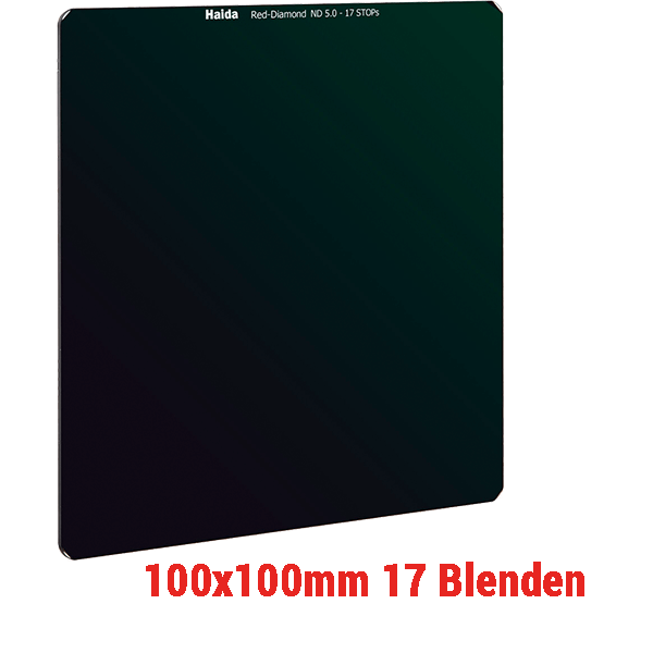 Haida Red-Diamond 100x100 17 Blenden ND Glas Filter 