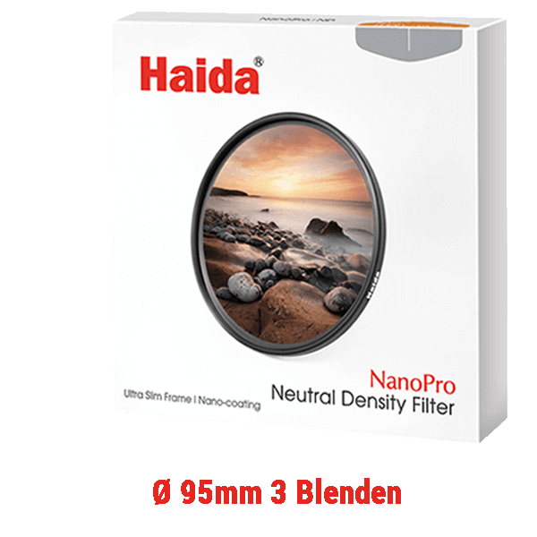 Graufilter 3 Blenden 95mm NanoPro MC von Haida