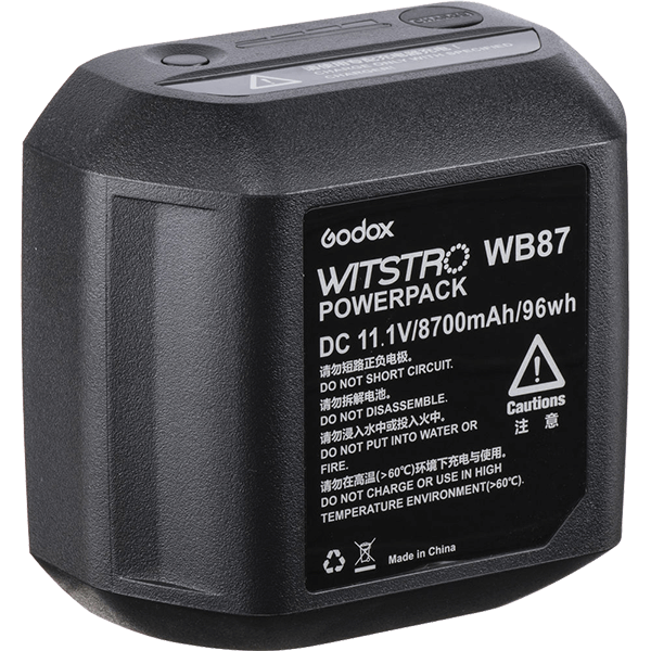 Godox WB87 Batterie zu Godox AD600, AD600B, AD600M und AD600BM