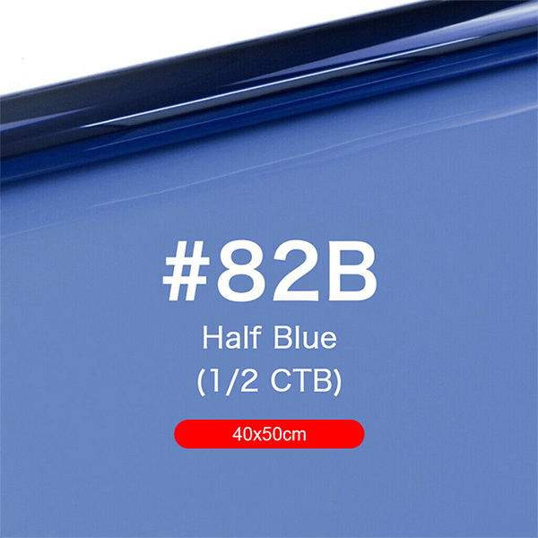 Gel Filterfolie half Blue 40x50cm #82B