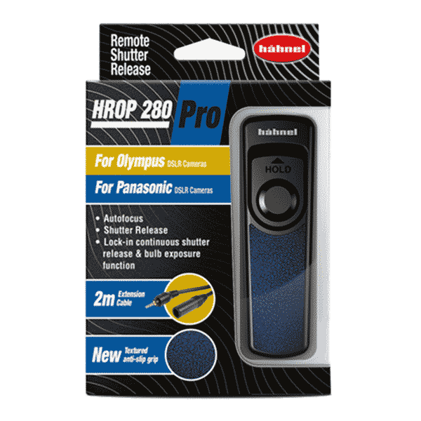 Kabelfernauslöser Hähnel HROP 280 Pro zu Olympus und Panasonic Verpackung