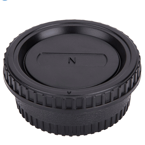 Gehäuse- & Objektivrückdeckel L-R2 für Nikon F