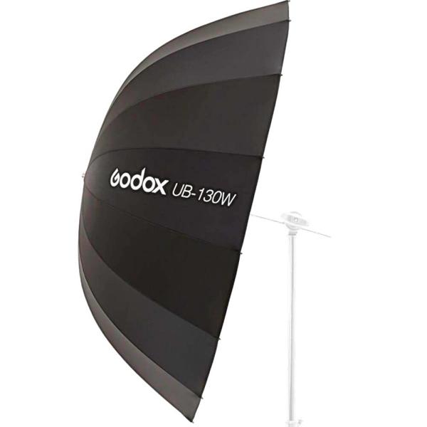 Godox Parabolischer Schirm schwarz und weiss