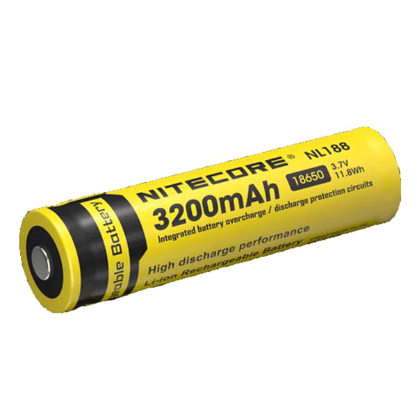 Nitecore 18650 3200 NL188 Li-ion Battery