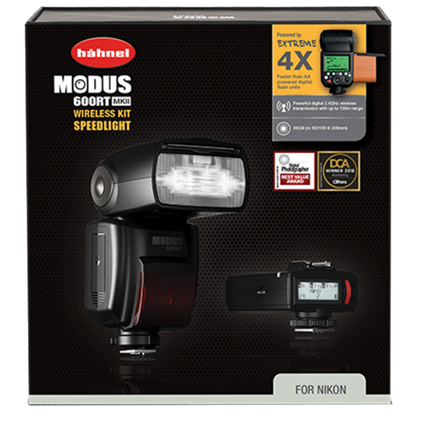 Hähnel Modus 600RT MK II Kit zu Nikon Systemblitz mit Viper TTL