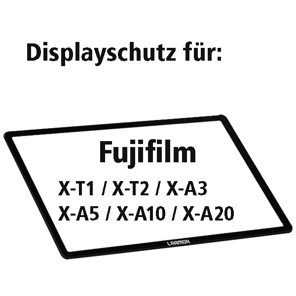 Displayschutz Fuji zu X-T1 X-T2 X-A3 X-A5 X-A10 X-A20