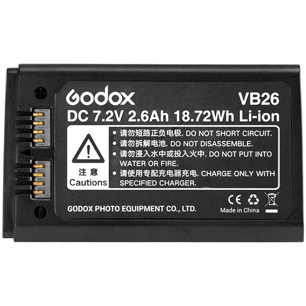 Godox VB-26 VB26 Li-ion Batterie zu V1 und V860-3