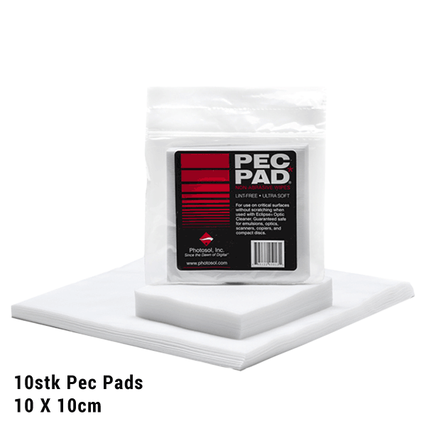 Photographic Solutions PEC-PAD Fototücher 10er Pack 10 x 10 cm