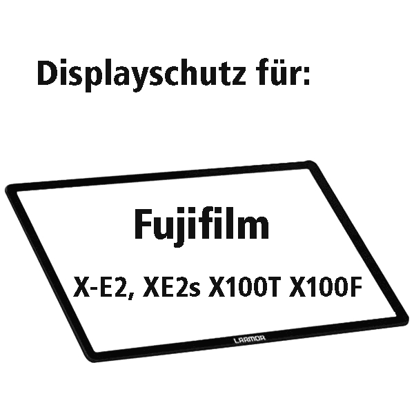 Displayschutz aus Glas zu Fujifilm X-E2 XE2s X100T X100F