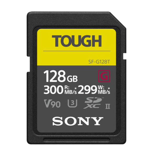 Sony SF-G Tough SDXC UHS-II 128GB 300MBs  SFG1TG
